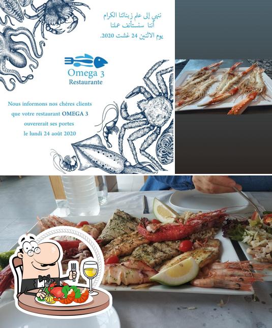 В "مطعم أوميكا 3" вы можете попробовать разные блюда с морепродуктами