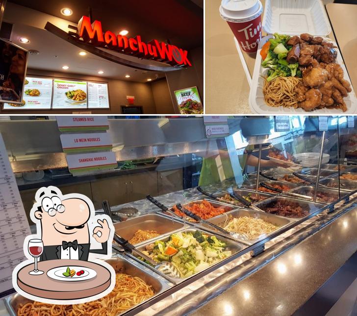 Manchu Wok se distingue par sa nourriture et intérieur