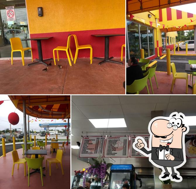 Check out how El Palacio de los Jugos looks inside