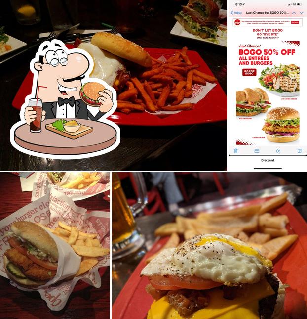 Get a burger at Red Robin Gourmet Burgers and Brews