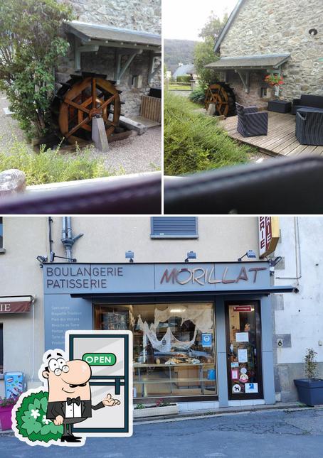 Vérifiez la photo indiquant la extérieur et intérieur concernant Boulangerie Morillat