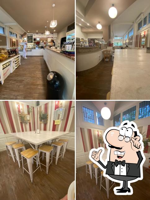 Dai un'occhiata agli interni di Brio ristorante self-service, colazioni e schiacciate