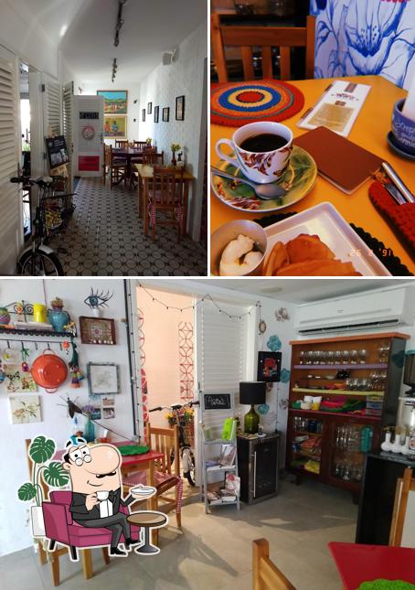 Veja imagens do interior do Flora Cafeteria