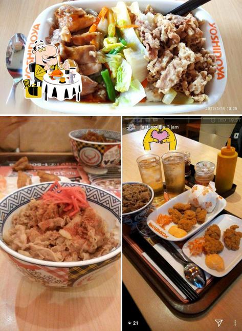 Comida en Yoshinoya