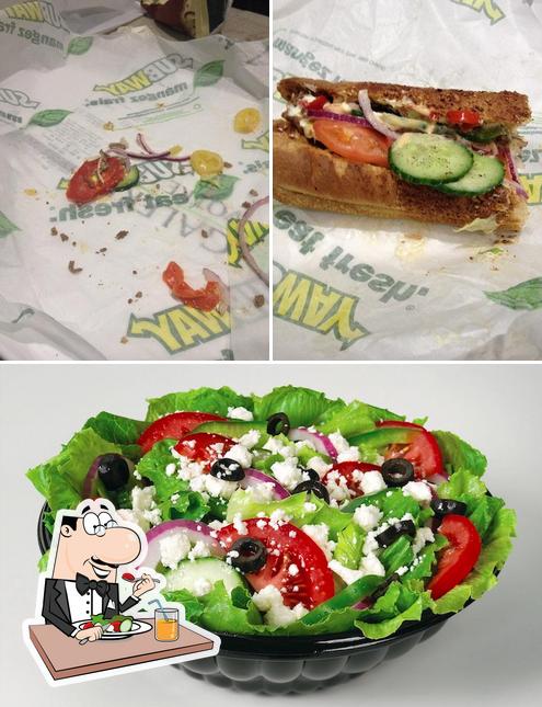 Nourriture à Subway