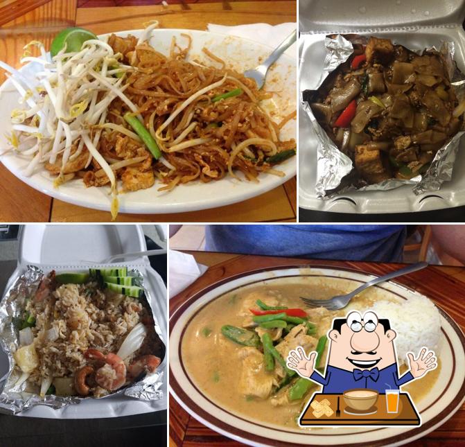 Meals at Thai Noodle Restaurant