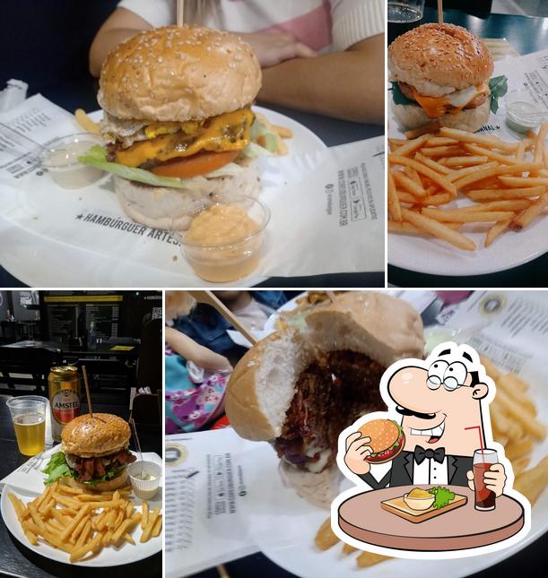 Os hambúrgueres do Coreu Burguer - Cidade Nova irão satisfazer diferentes gostos