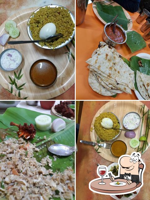 Food at Naidu's Biryani Hut