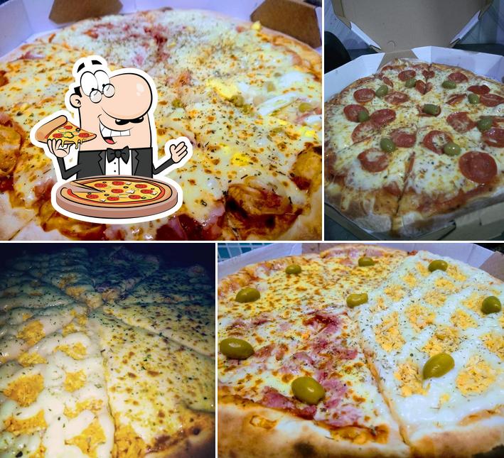 Experimente diversos tipos de pizza