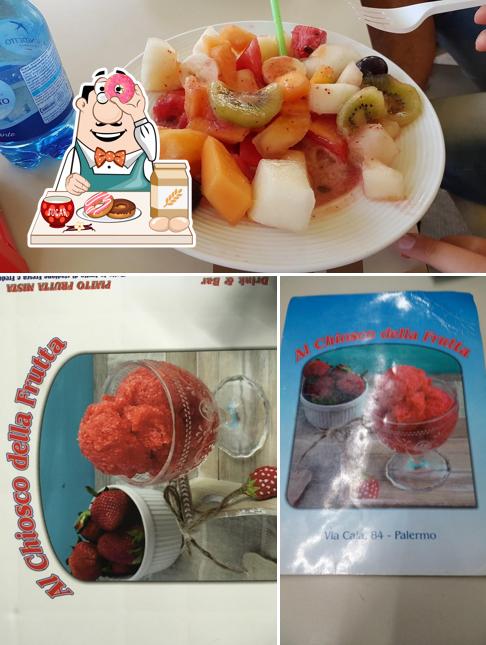 Al Chiosco della Frutta propone un'ampia varietà di dessert