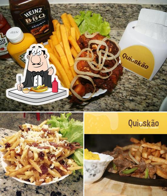 Experimente fritas no QUIOSKÃO