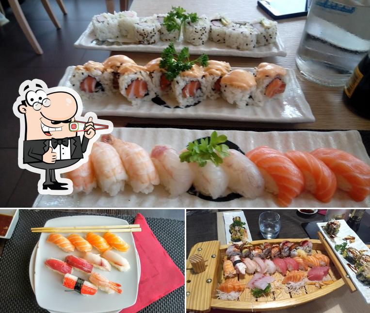 Prenditi le varie opzioni di sushi