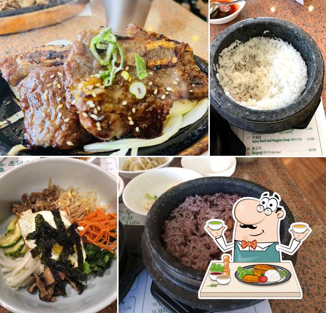 Meals at Cho Dang Tofu Restaurant