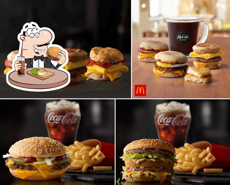 Prueba una hamburguesa en McDonald's