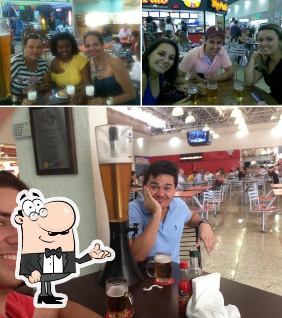 O interior do Cacau Chopp