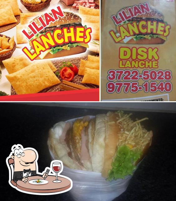 Comida em Lilian Lanches