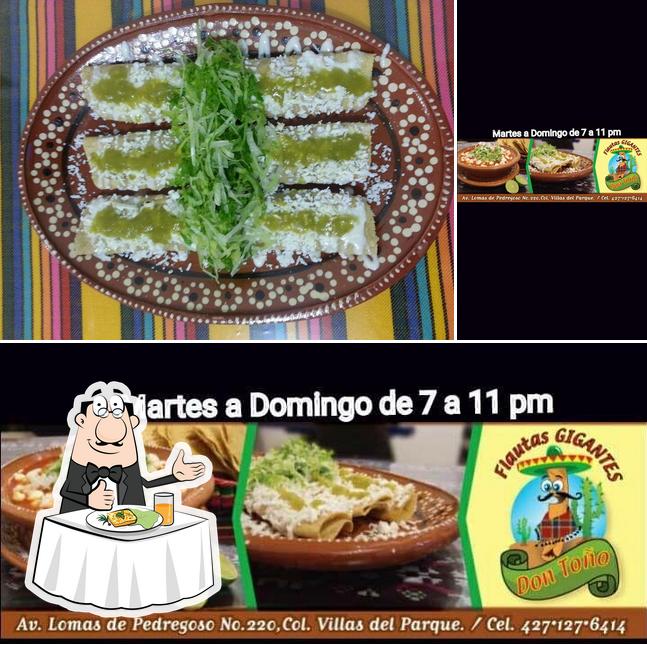 Restaurante Flautas Gigantes Don Toño, San Juan del Río Opiniones del restaurante