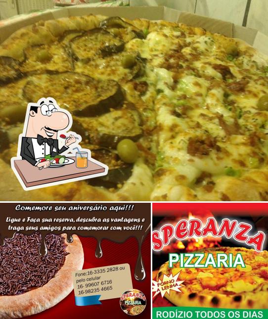 Comida em Speranza Pizzaria