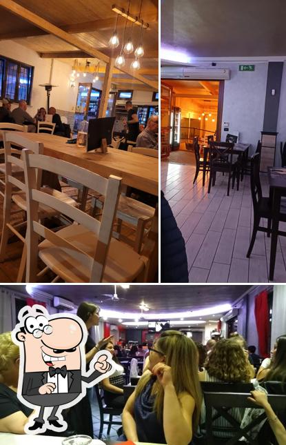 Gli interni di Diecimilatrentasei Ristorante Pizzeria