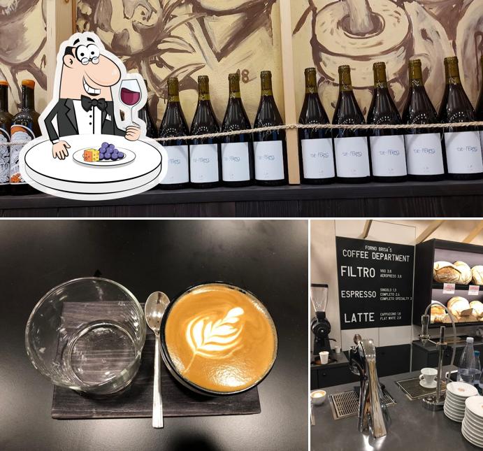 È gradevole prendersi un bicchiere di vino a Forno Brisa San Felice - Bakery & Specialty Coffee