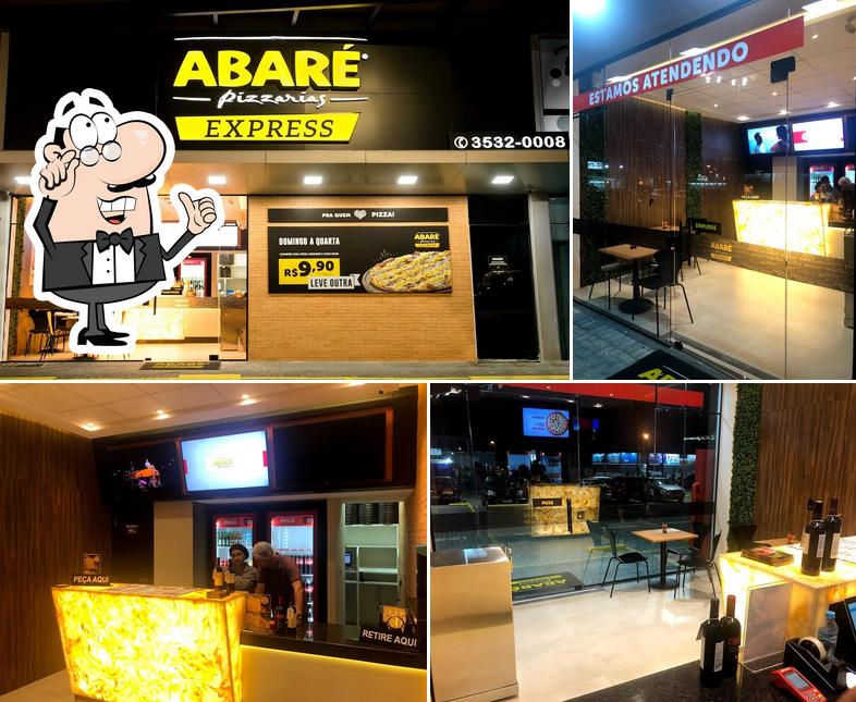 O interior do Abaré Pizzarias - Express Fazendinha