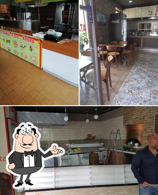 Dai un'occhiata agli interni di istanbul pizzeria Kebap