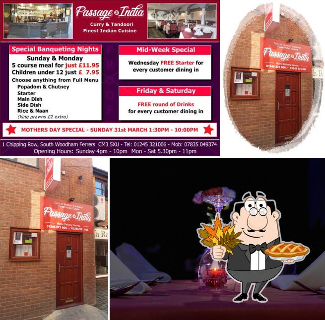 Passage To India in South Woodham Ferrers Restaurant menu and reviews