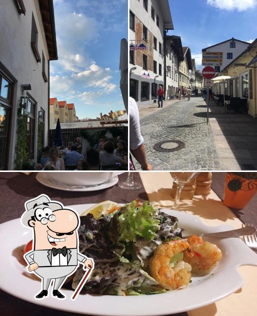 La photo de la extérieur et nourriture de Restaurant Ritterstuben’s
