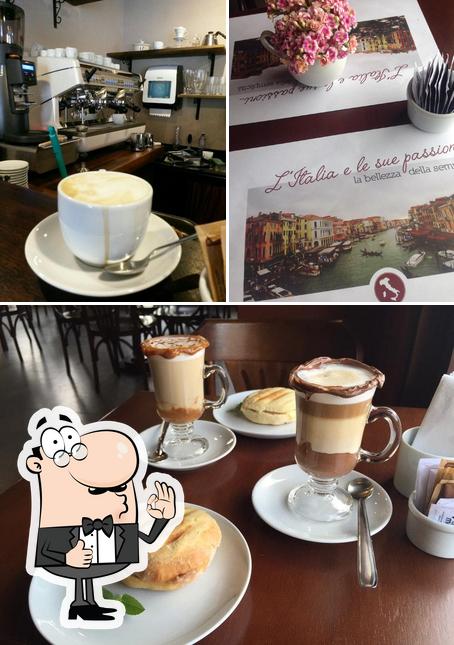 See this pic of Caffè Italia