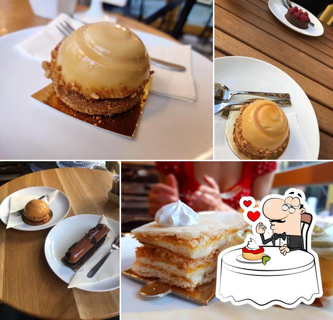 Desszertem cukrászműhely & kávézó offers a selection of desserts