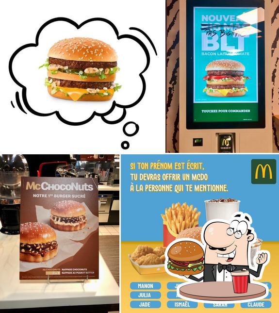 Essayez un hamburger à McDonald's