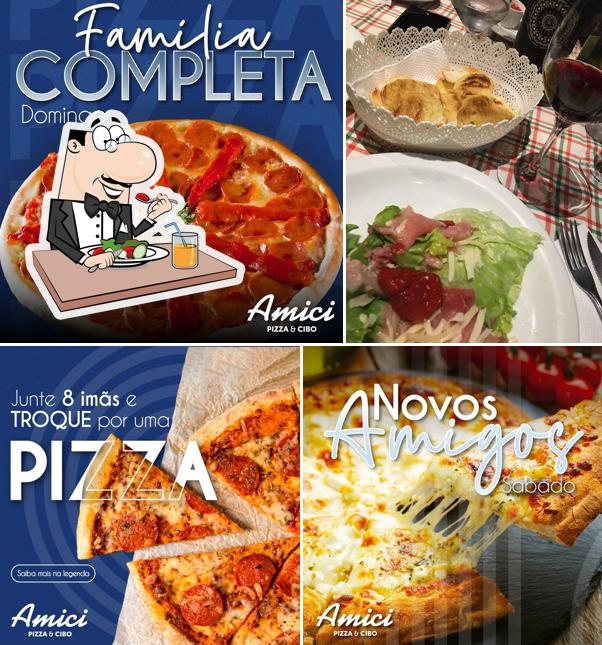 Platos en Amici Pizza & Cibo