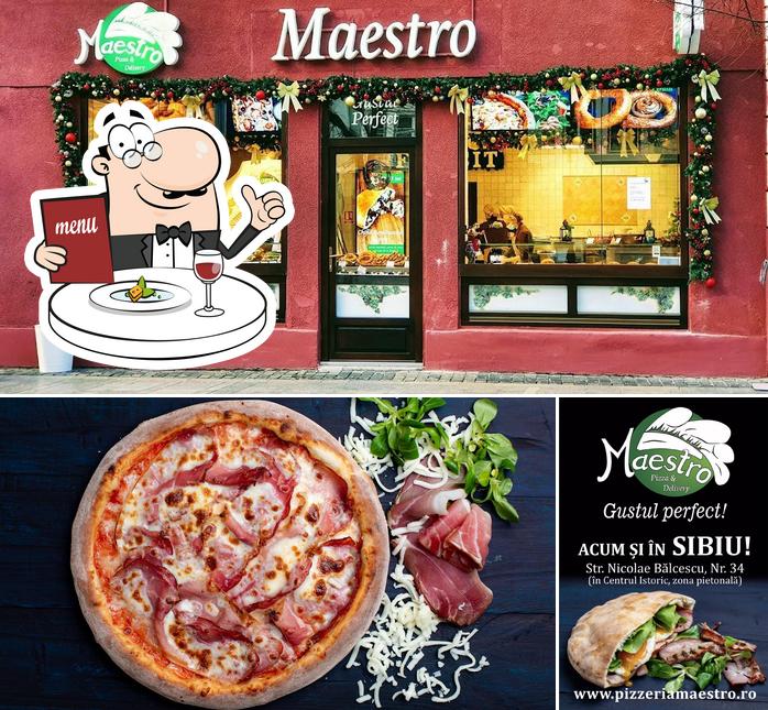 Еда в "Pizzeria Maestro"