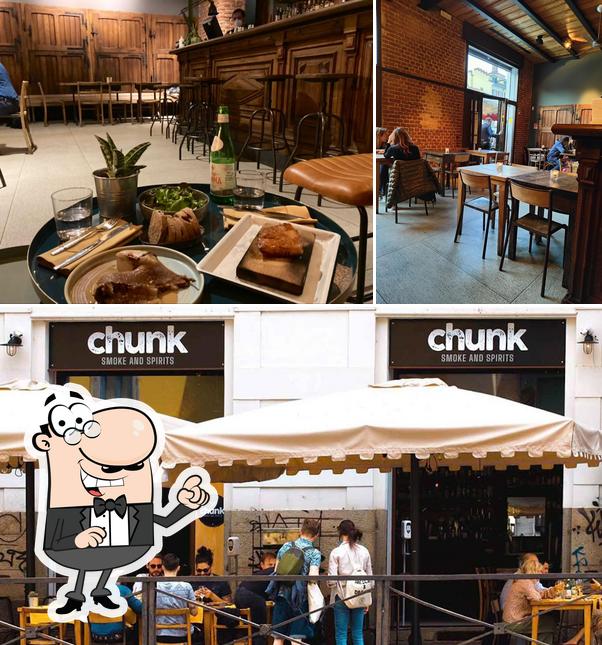 Gli interni di Chunk Milano