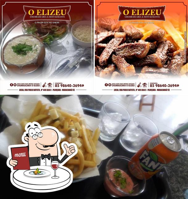 Comida em Churrascaria O Elizeu