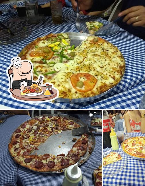 Experimente pizza no Pizza e Lanches Big Burguer