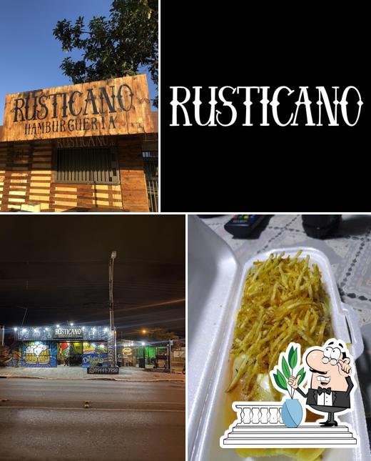 O exterior do Rusticano