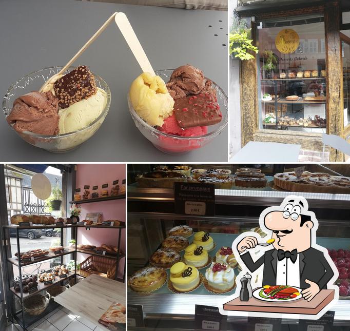 les desserts colorés