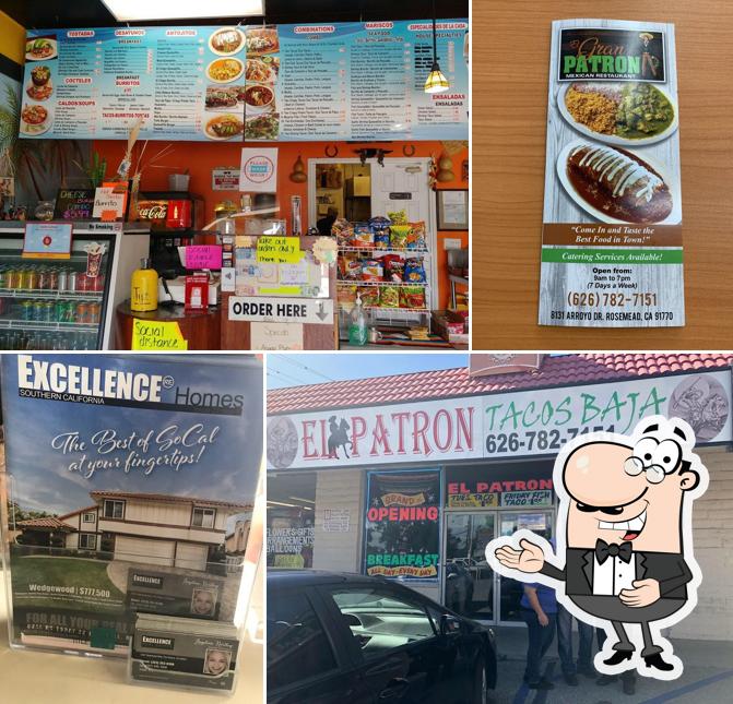 El Patron Tacos Baja in Rosemead Restaurant menu and reviews