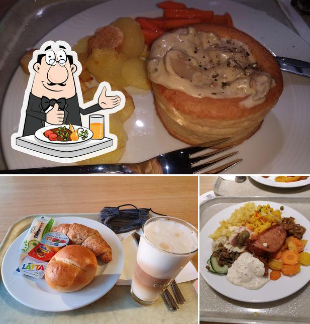 Comida en Migros-Restaurant - Brugg - Neumarkt