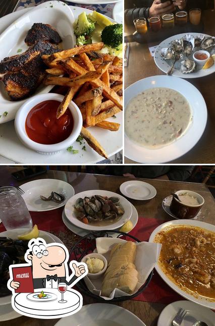 Food at Pier Chowder House & Tap Room