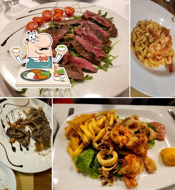 Calamari fritti al Trattoria Il Vagone