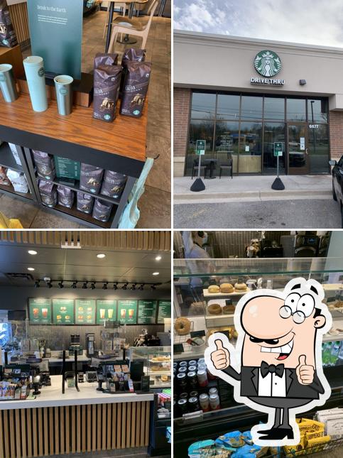 See this picture of Starbucks