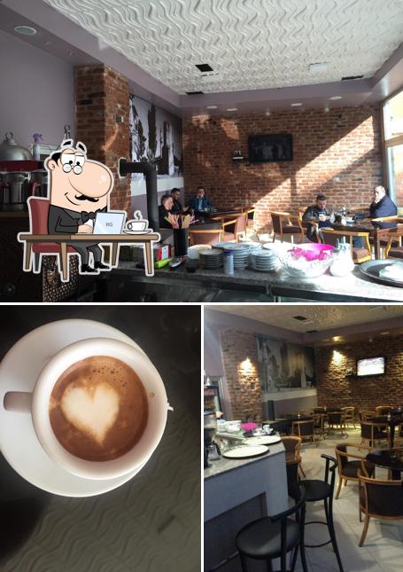 Agu Caffe is distinguished by interior and food