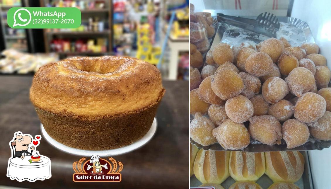 Peça uma das opções doces