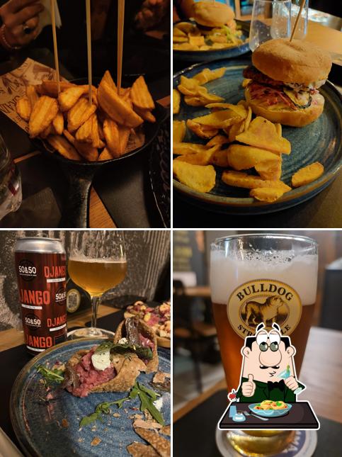 Panino con maiale stirato al Area 51 beer & food