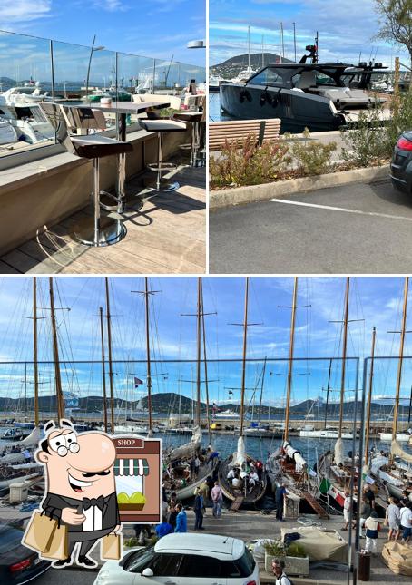 L’image de la extérieur et intérieur concernant Saint Tropez Lounge Club