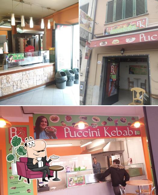 Gli interni di Puccini Kebab