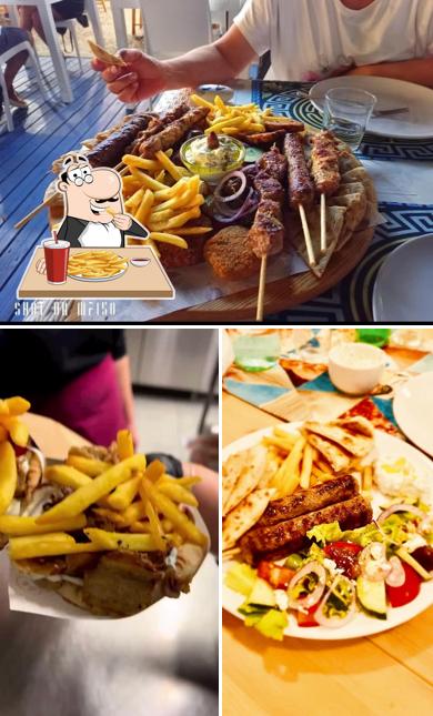 Patatine fritte al Ristorante greco zorbas Rimini