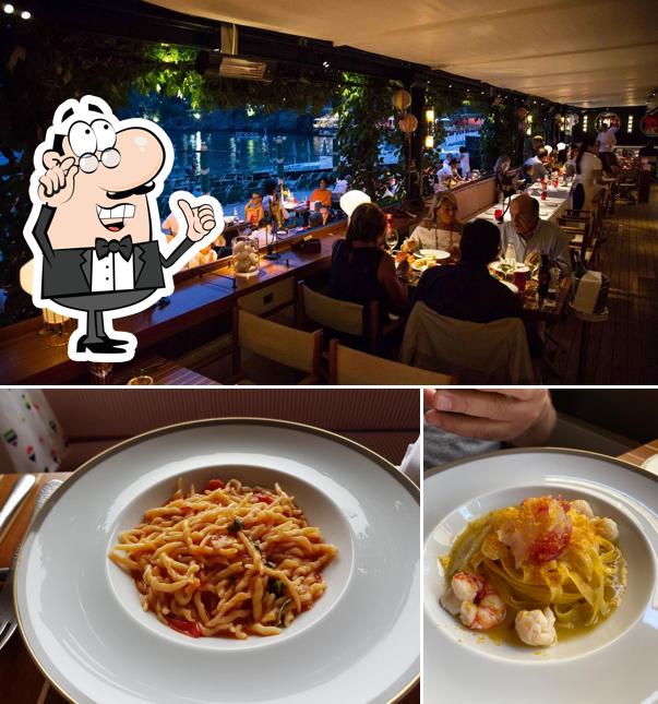Dai un'occhiata agli interni di Langosteria